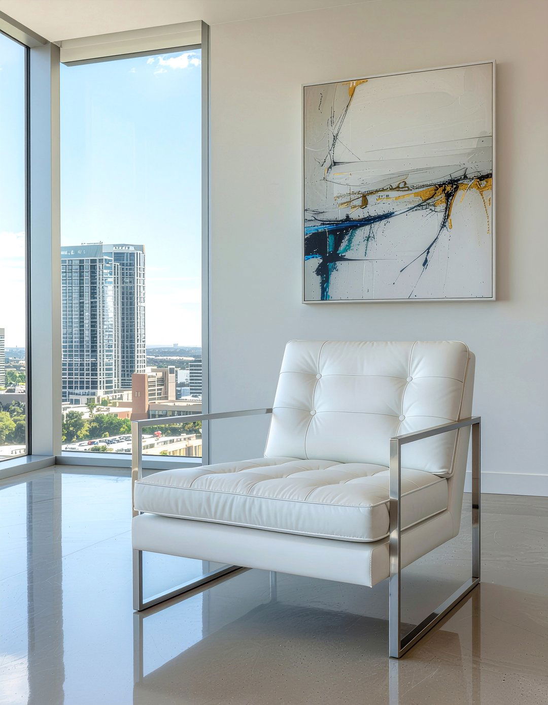 Minimalist club chair - 30 living room club chair ideas