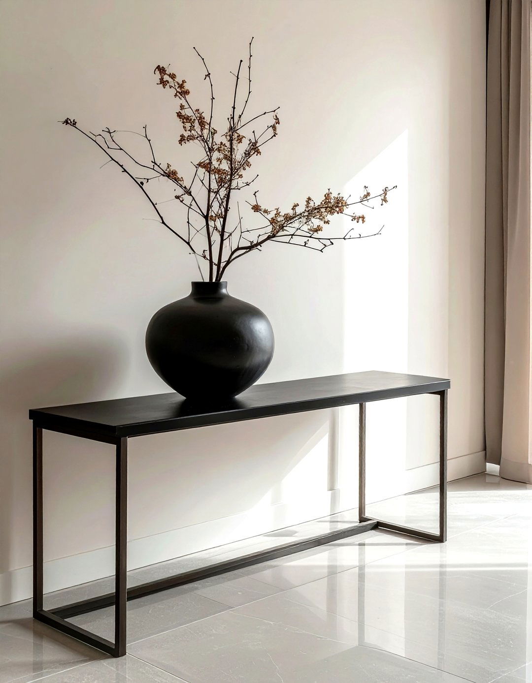Minimalist console table decor - 30 console table decor ideas