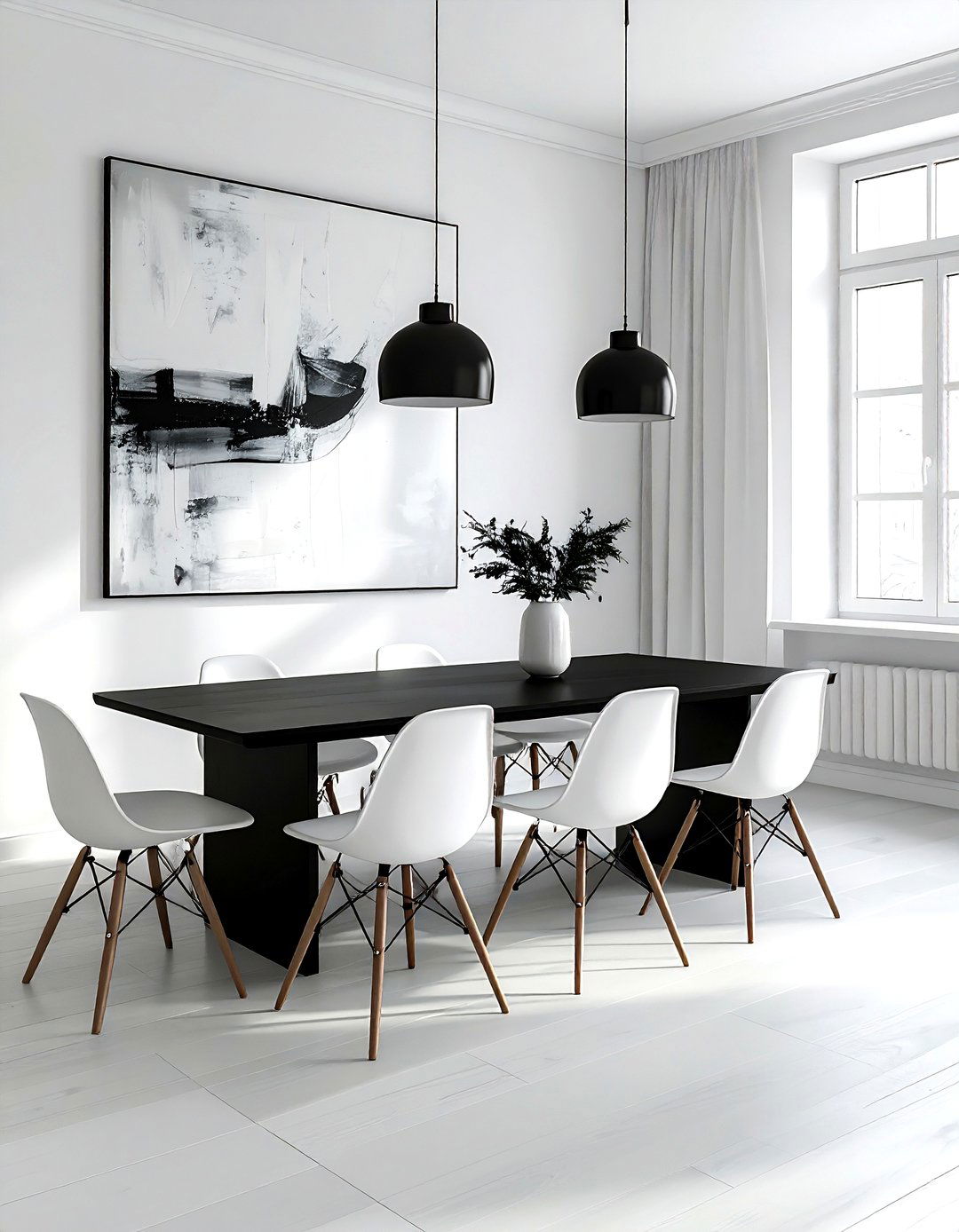 Minimalist dining room - 30 cool dining room ideas