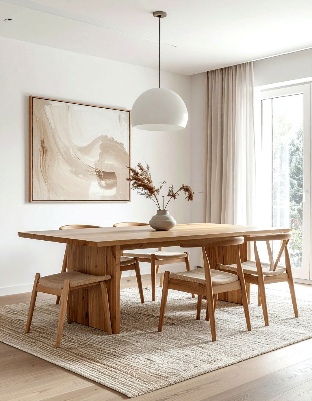 Minimalist dining room - 30 cozy dining room settings