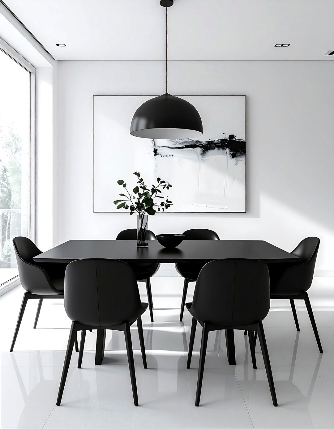 Minimalist dining room - 30 dining room before and after ideas