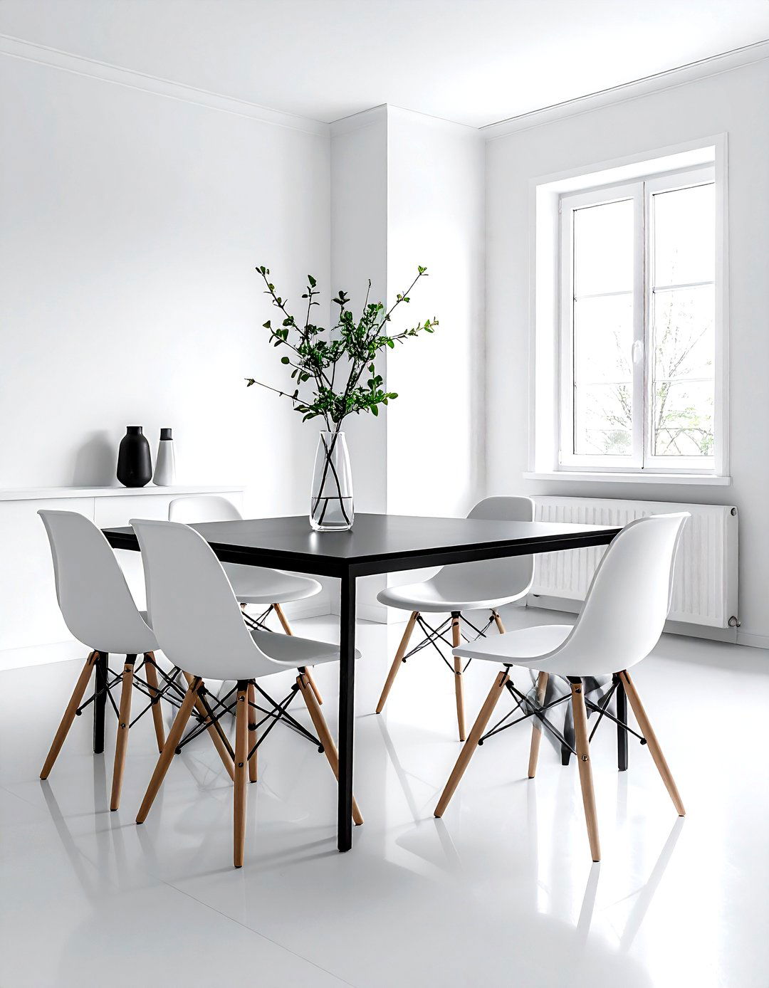 Minimalist dining room decor - 30 inexpensive dining room ideas