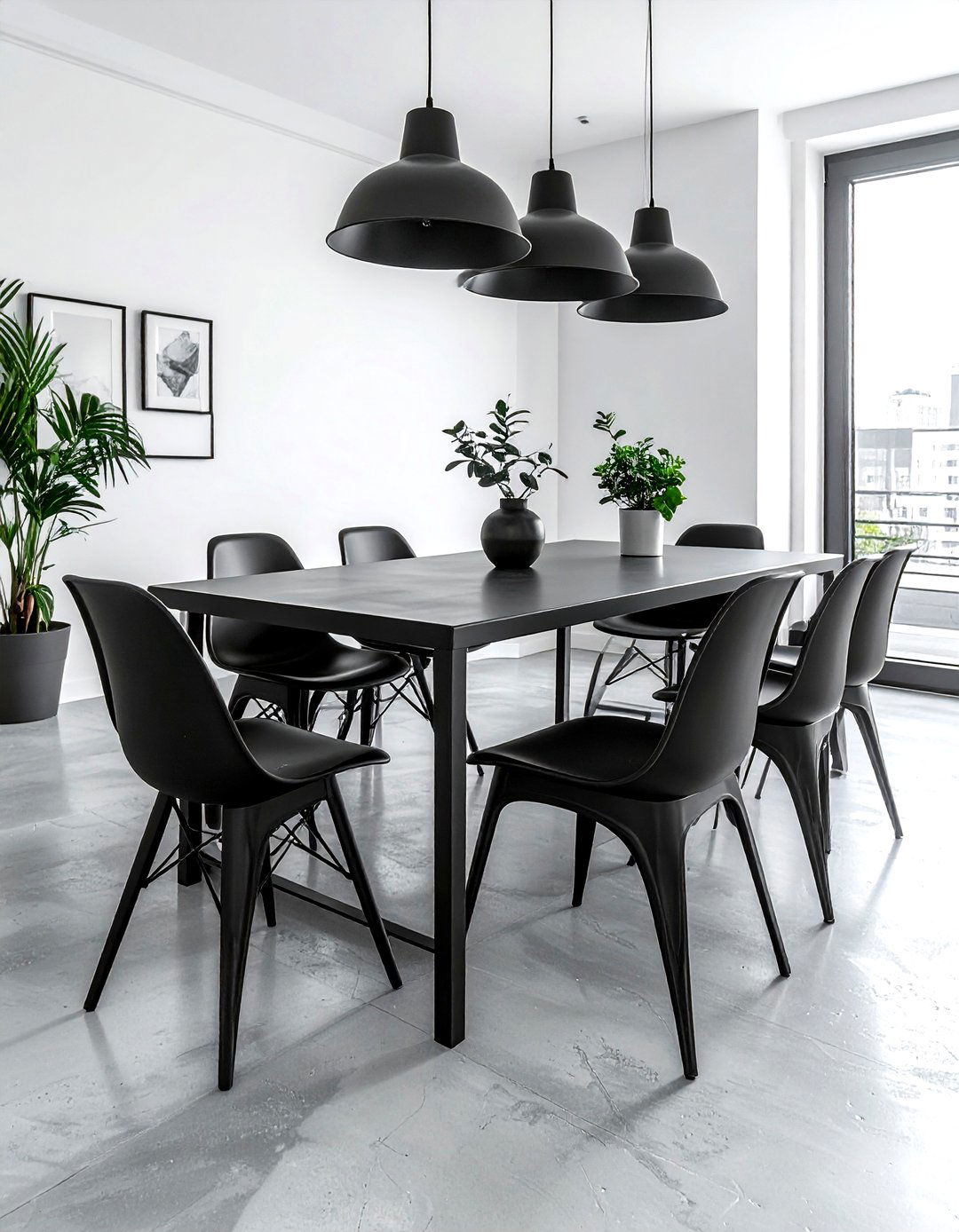 Minimalist dining room layout - 30 dining room arrangement ideas