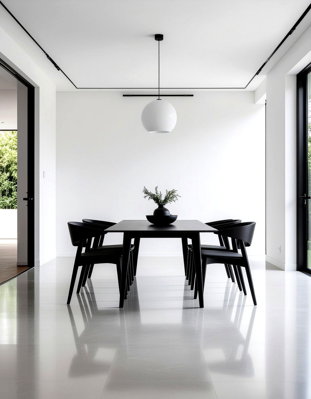 Minimalist dining room scale - 30 dining room proportion ideas