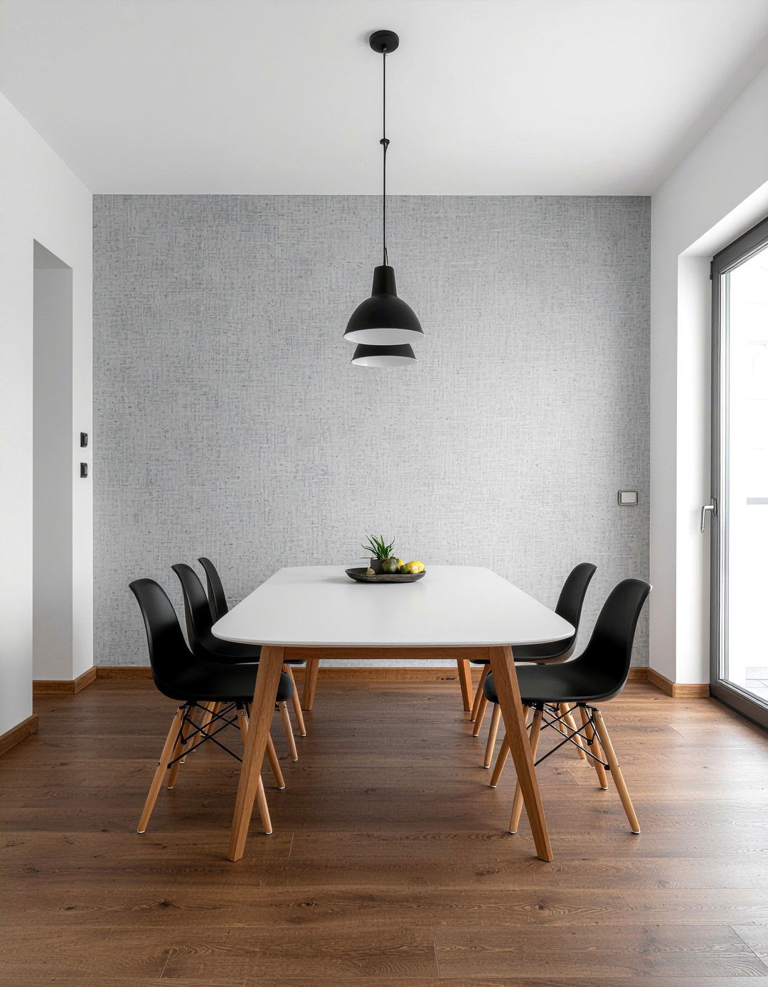 Minimalist dining room wallpaper - 30 dining room wallpaper ideas