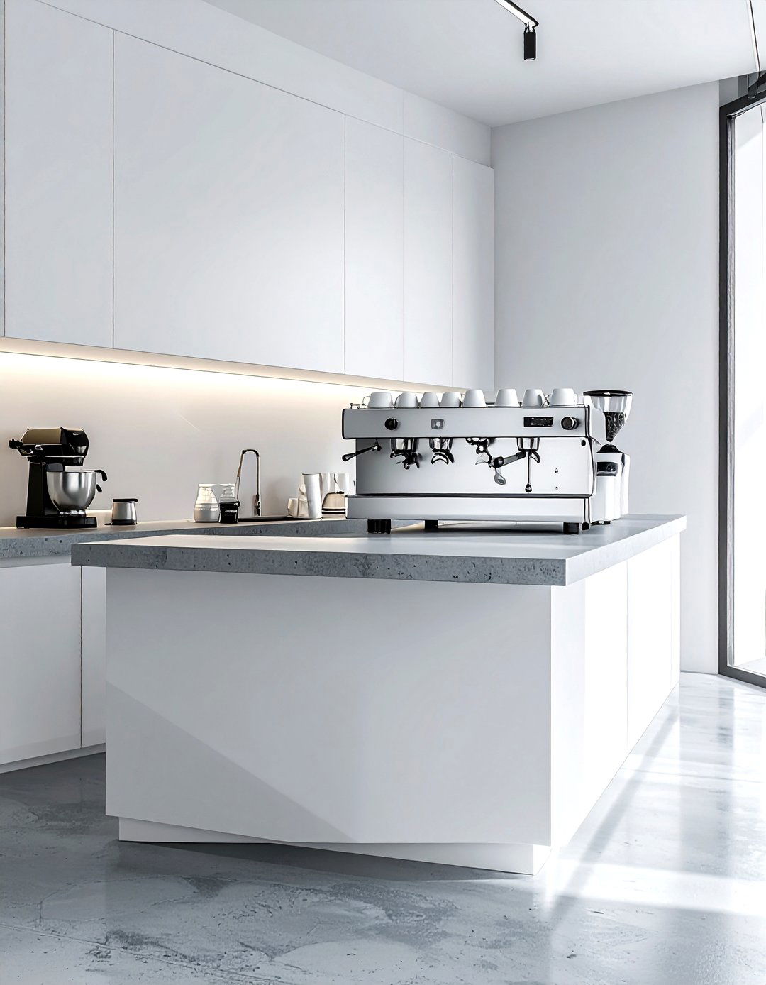 Minimalist drink station - 30 beverage station kitchen ideas