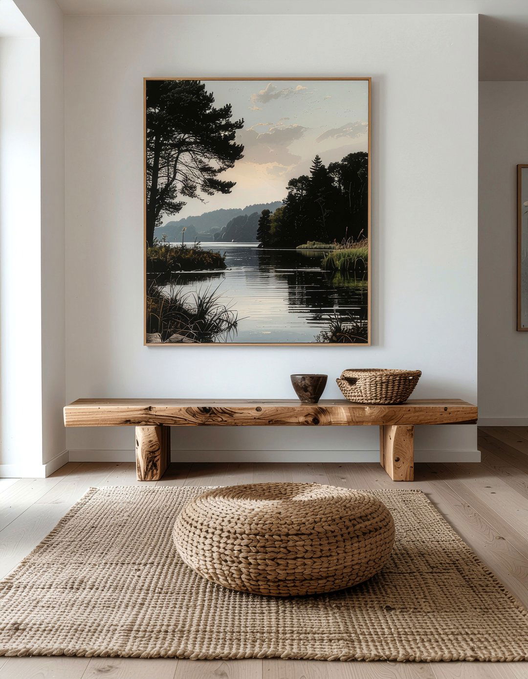 Minimalist earthy living room - 30 earthy living room ideas