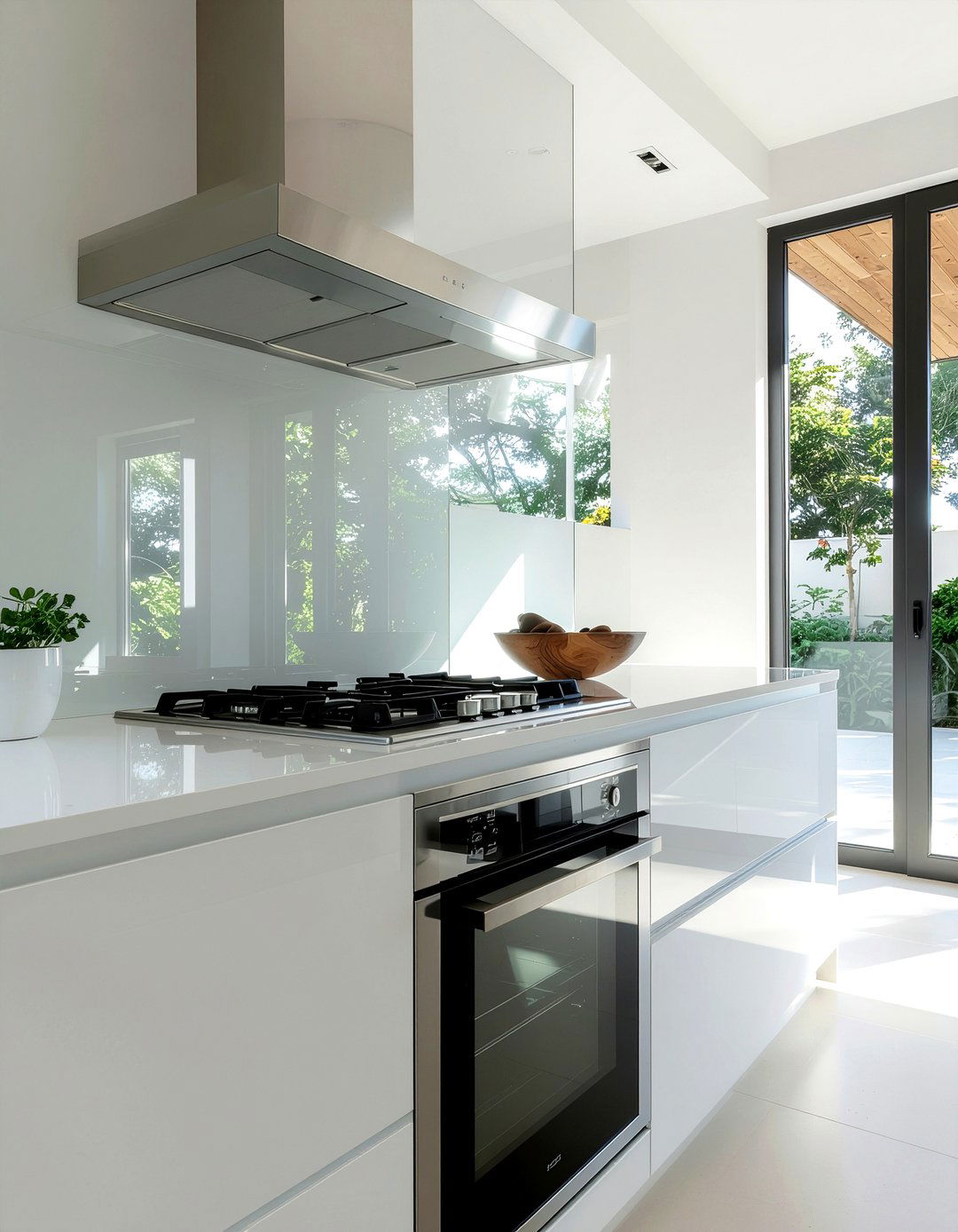 Minimalist electric stove setup - 30 electric range kitchen ideas