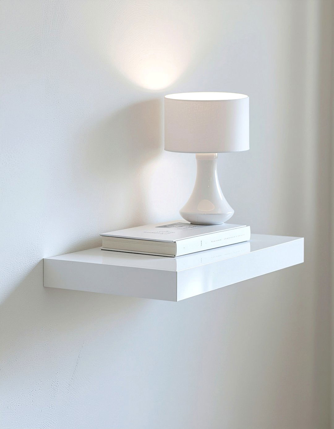 Minimalist floating look - 30 end table styling ideas