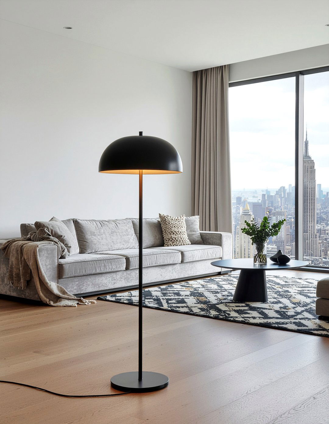 Minimalist floor lamp - 30 living room floor lamps
