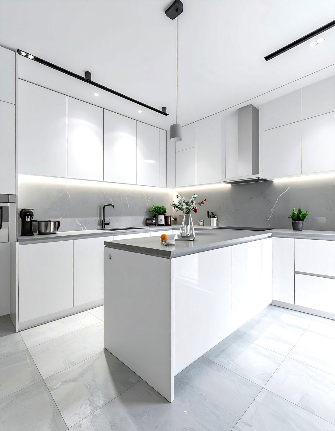 Minimalist galley kitchen - 30 galley kitchen ideas