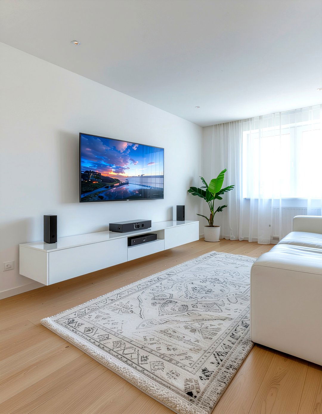 Minimalist gaming setup - 30 video game living room ideas