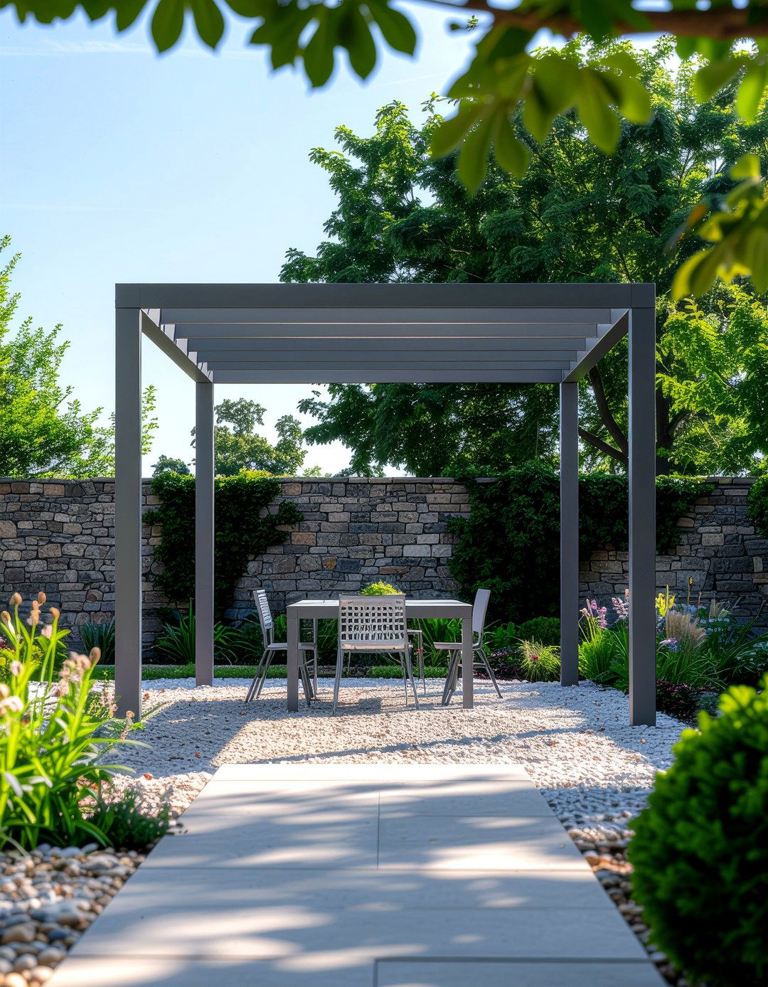 Minimalist gazebo setup - 30 gazebo dining ideas