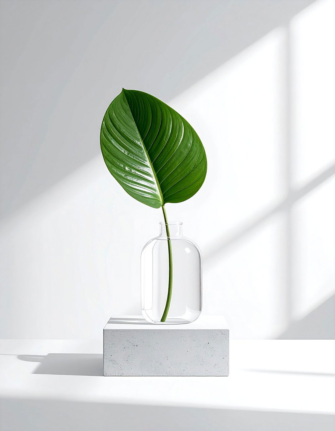 Minimalist glass vase - 30 glass vase ideas