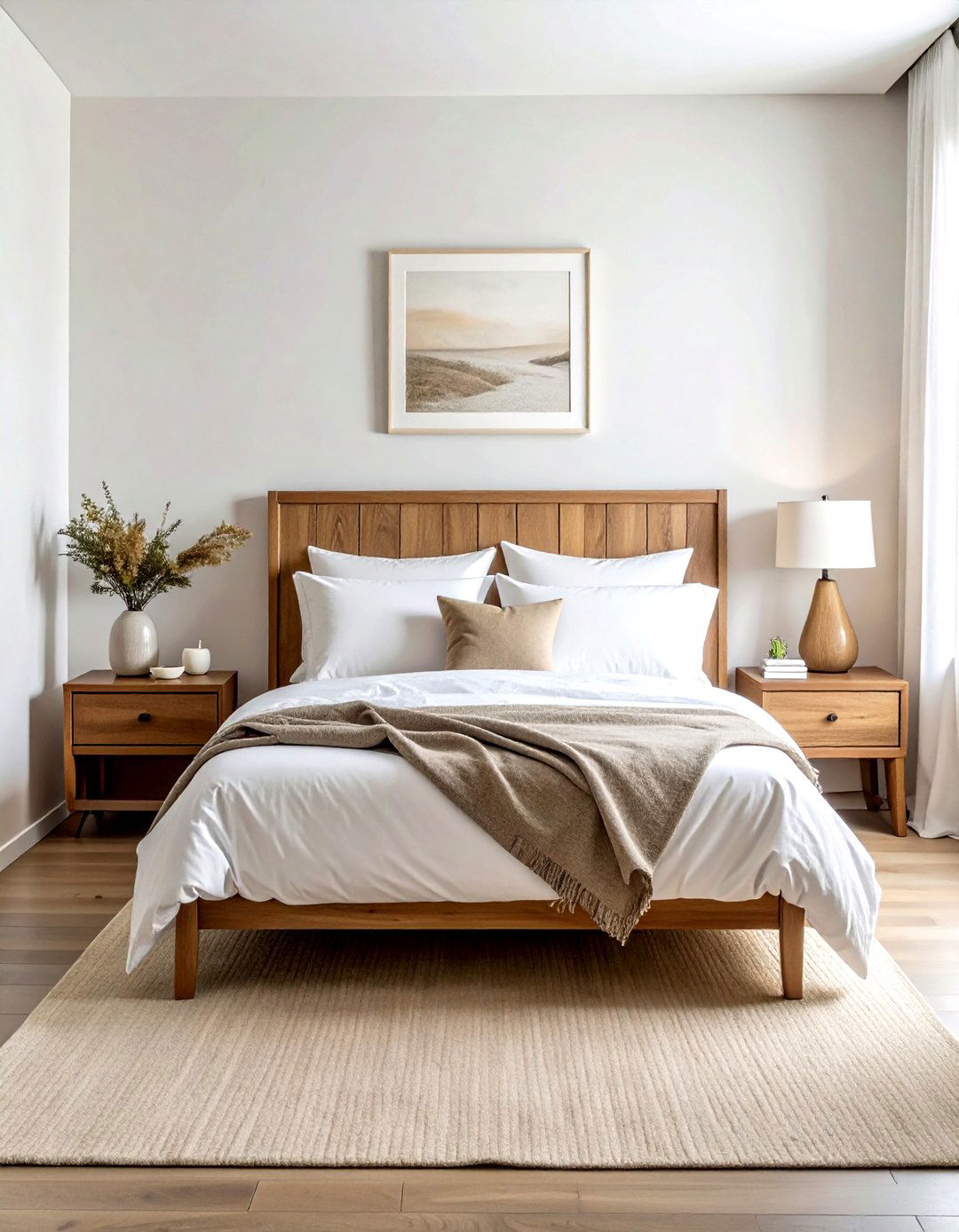 Minimalist guest room - 30 clean decor ideas