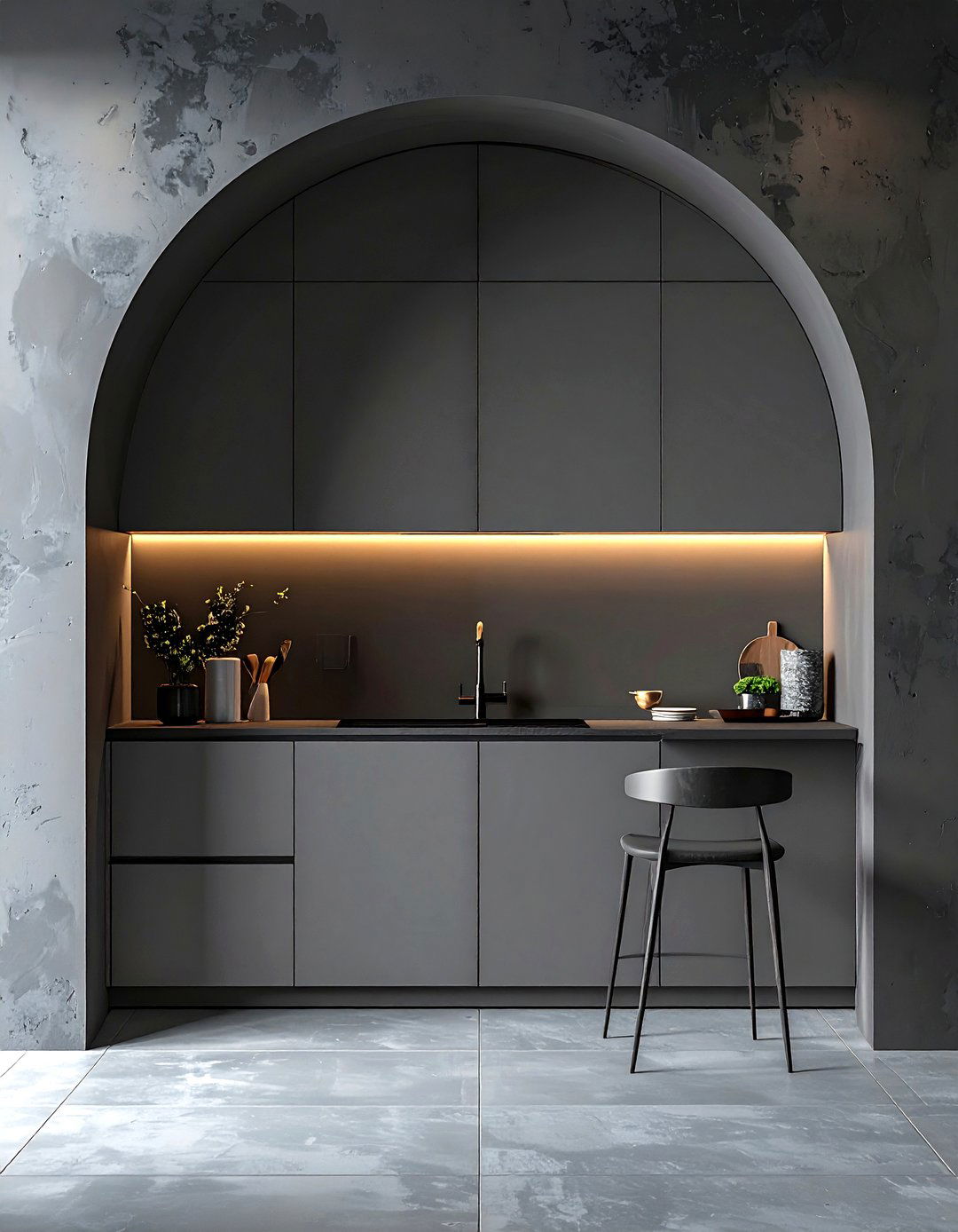 Minimalist kitchen arch - 30 kitchen arch ideas