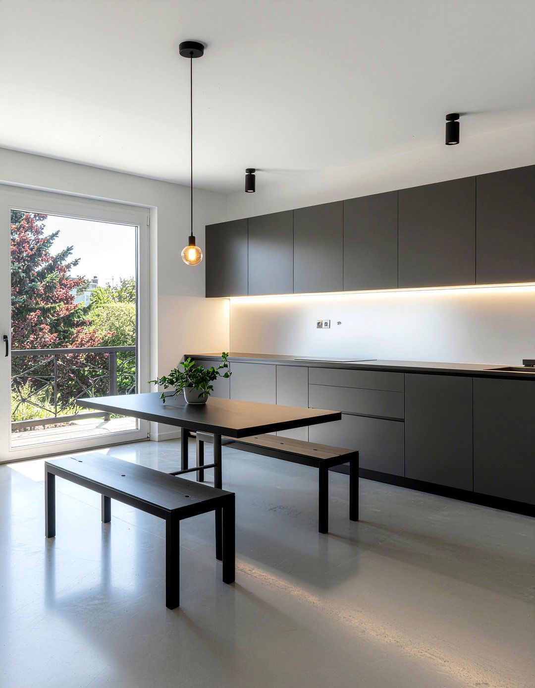 Minimalist kitchen corner - 30 dining nook ideas