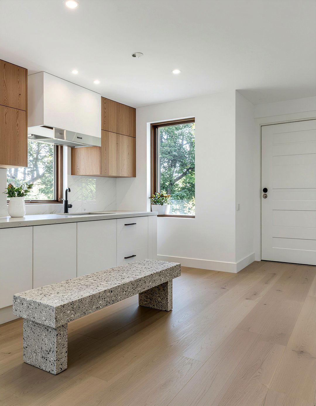 Minimalist kitchen mudroom - 30 kitchen mudroom combo ideas