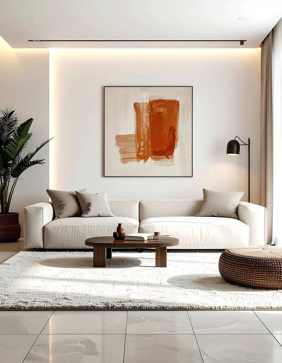 Minimalist living room - 30 living room warm settings