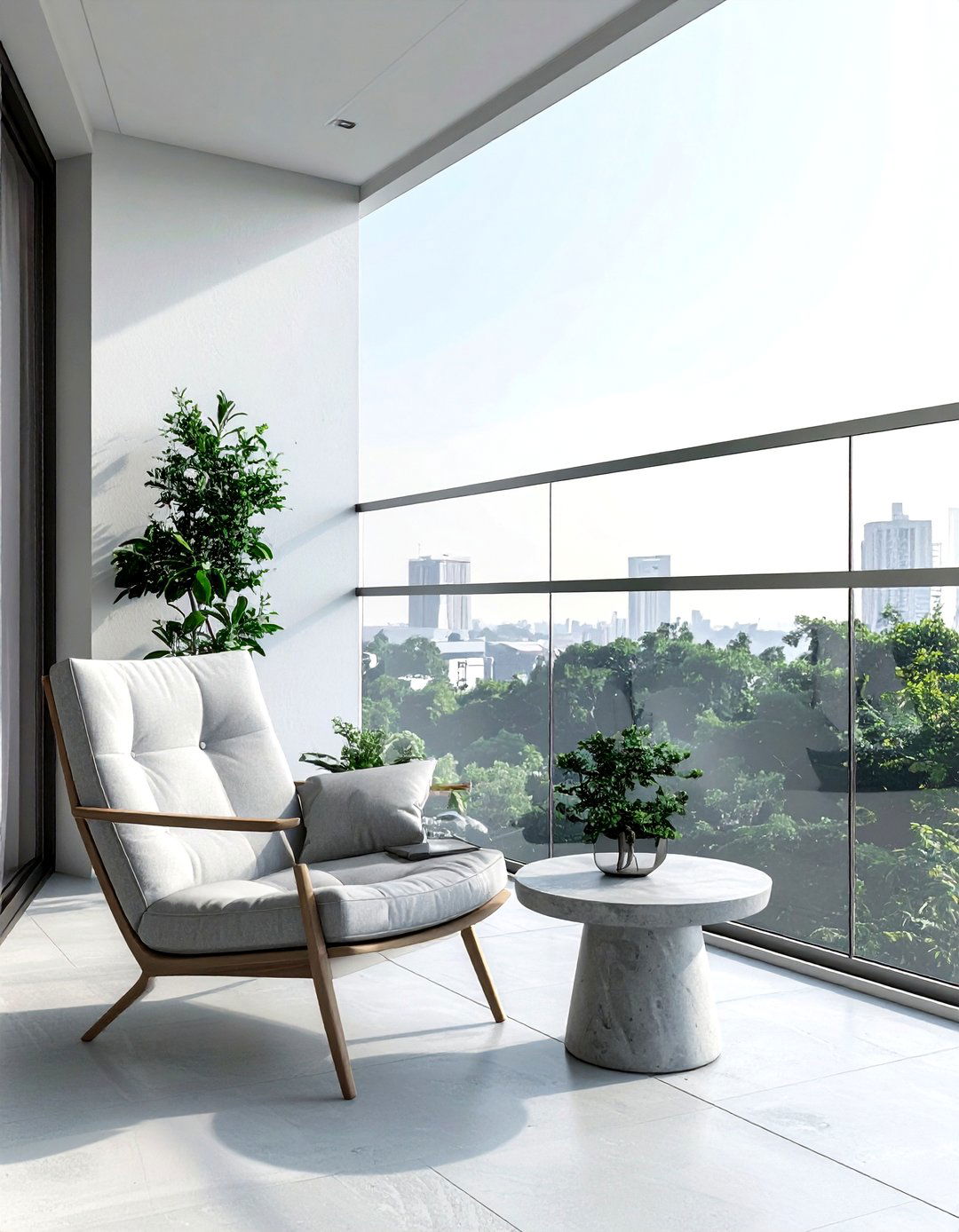 Minimalist living room balcony space - 30 living room with balcony ideas