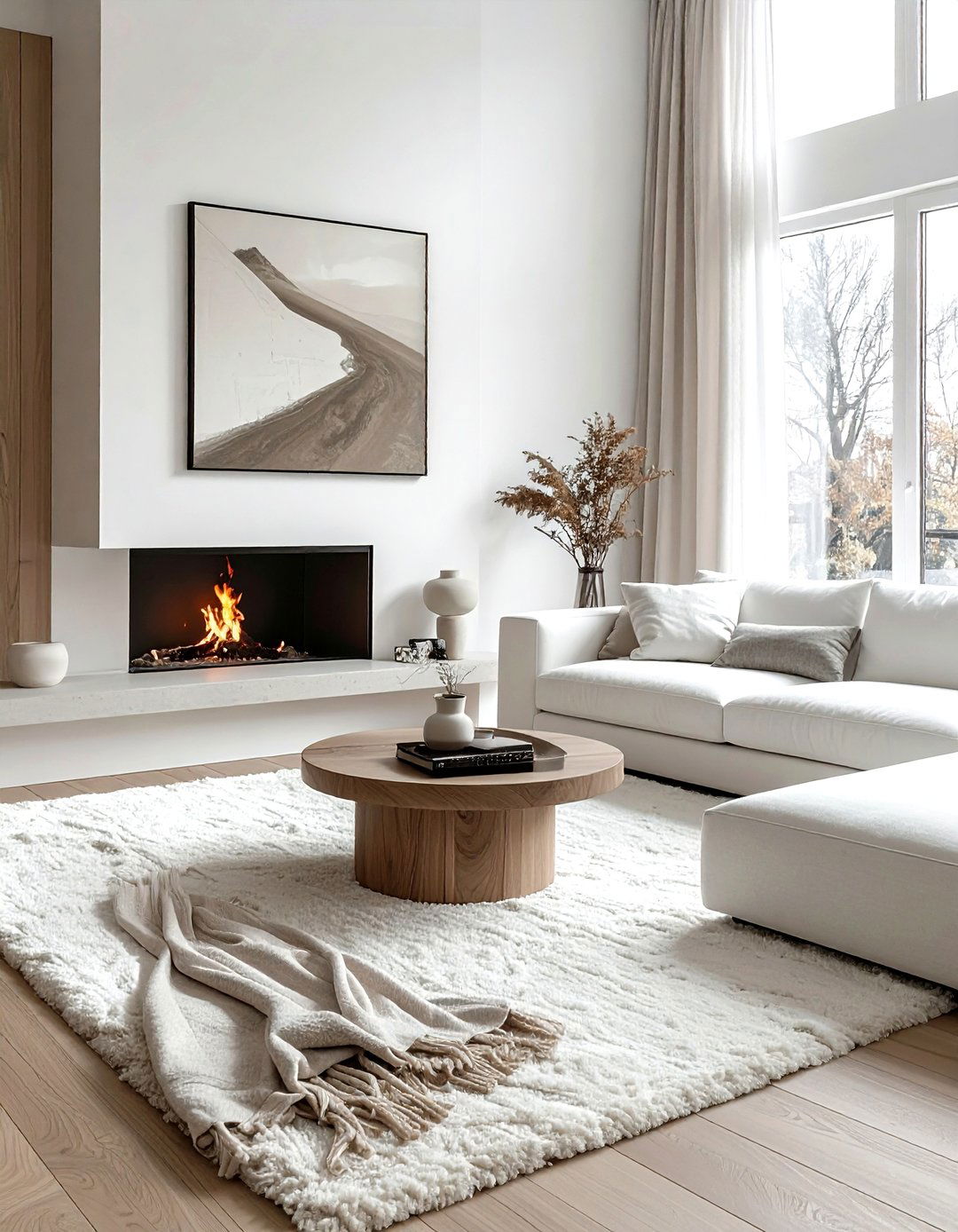 Minimalist living room layout - 30 cozy living room settings