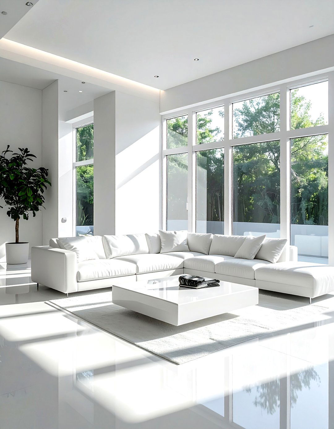 30 Minimalist White Living Room Ideas for a Clean Aesthetic