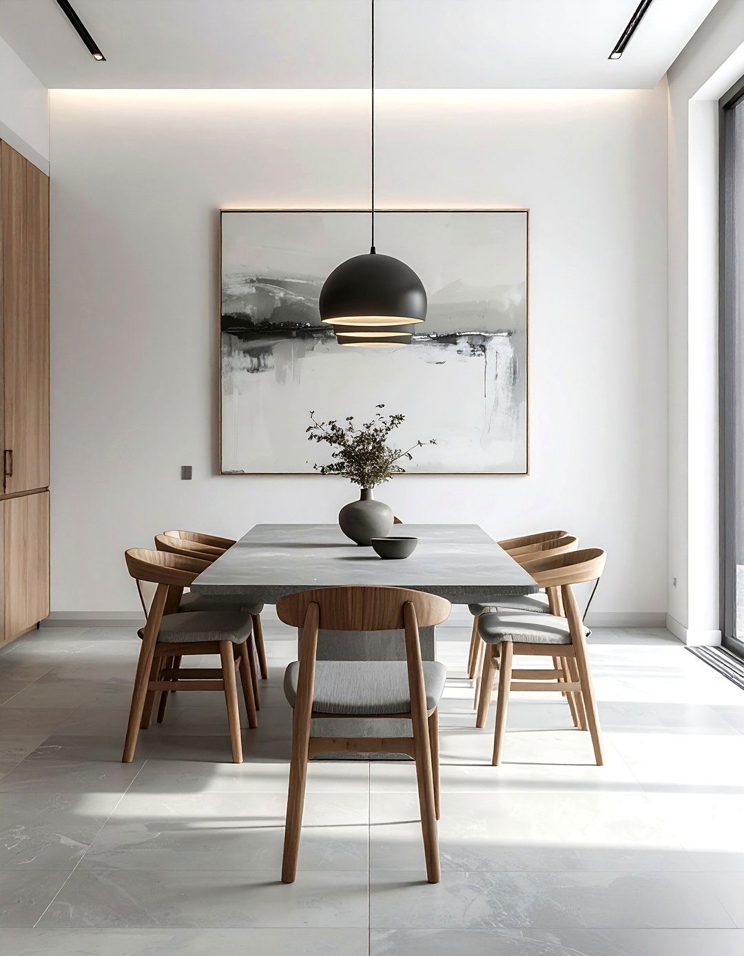 Minimalist luxury dining room - 30 sumptuous dining room ideas