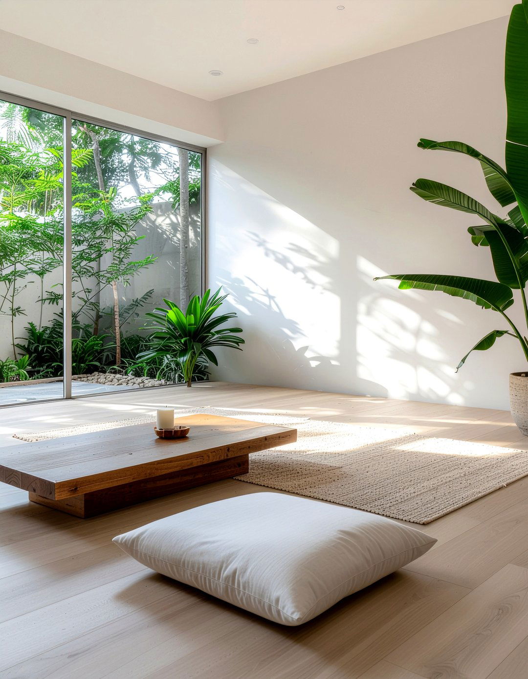Minimalist meditation space - 30 everyday decor ideas