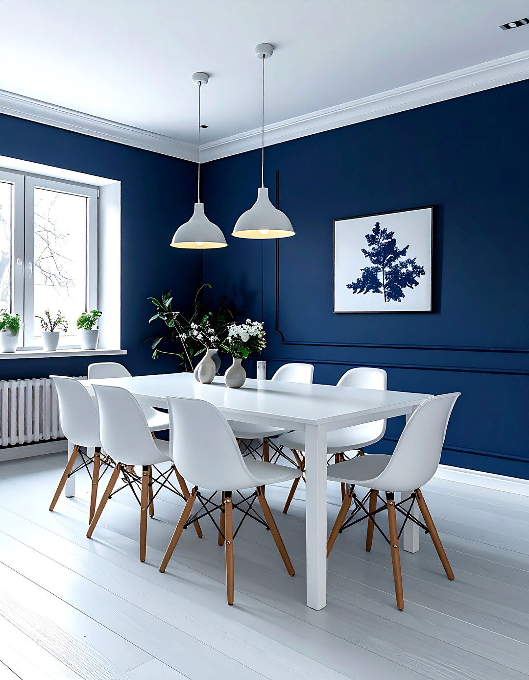 30 Inspiring Navy Dining Room Design Ideas for Homeowners
