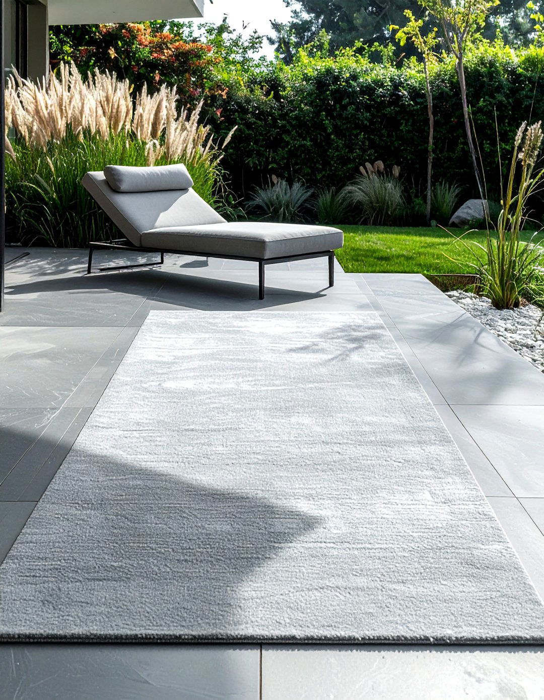 Minimalist outdoor rug - 30 outdoor rug ideas