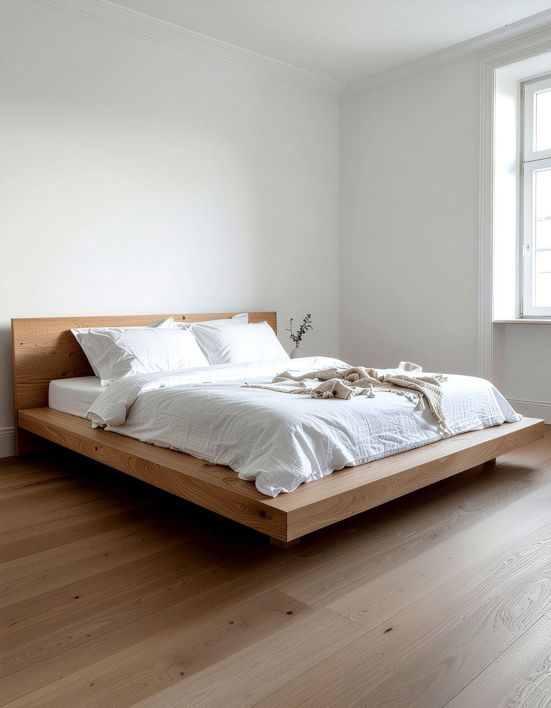 Minimalist platform bed - 30 custom bedroom ideas