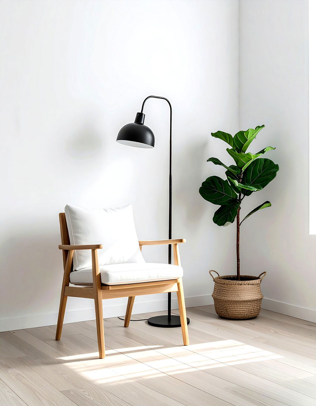 Minimalist reading nook - 30 living room reading nook ideas