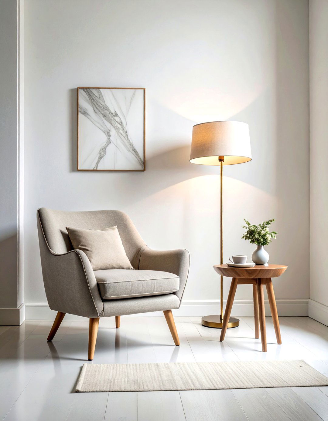 Minimalist reading nook - 30 clean decor ideas