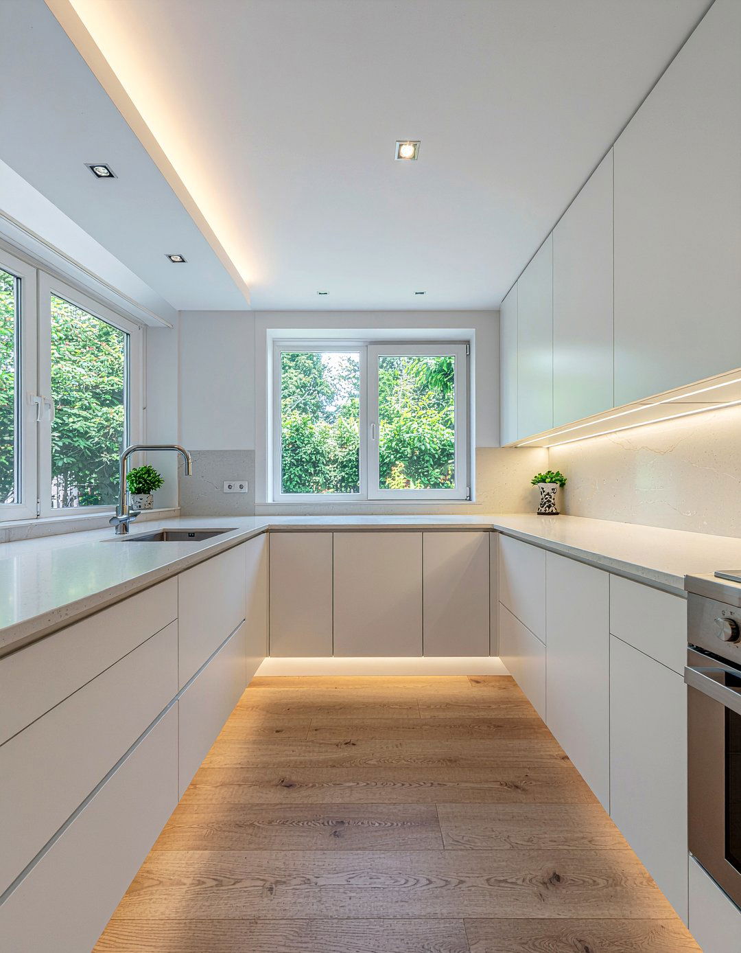 Minimalist recessed lighting kitchen - 30 recessed lighting kitchen ideas
