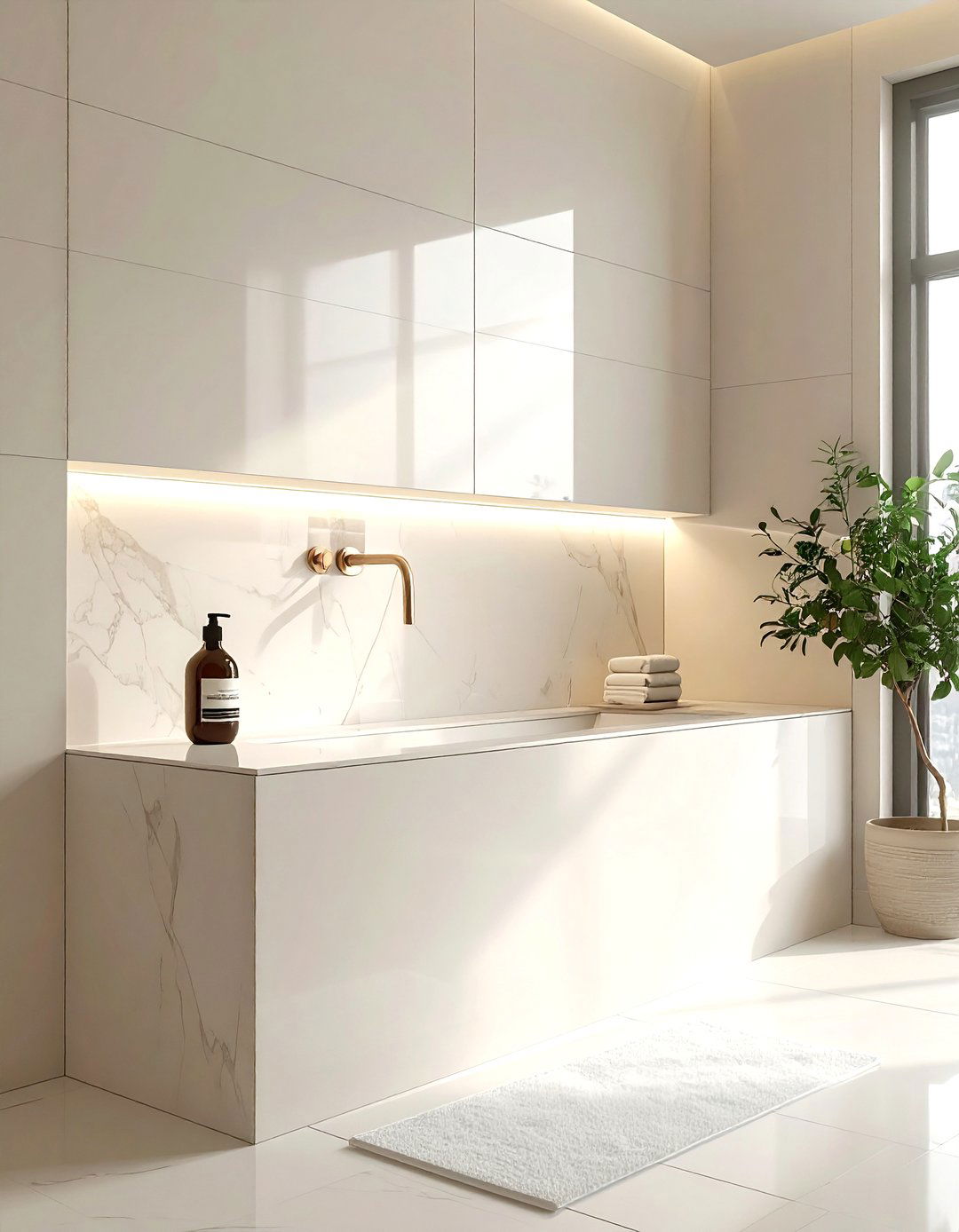 Minimalist shower niche - 30 tile niche ideas