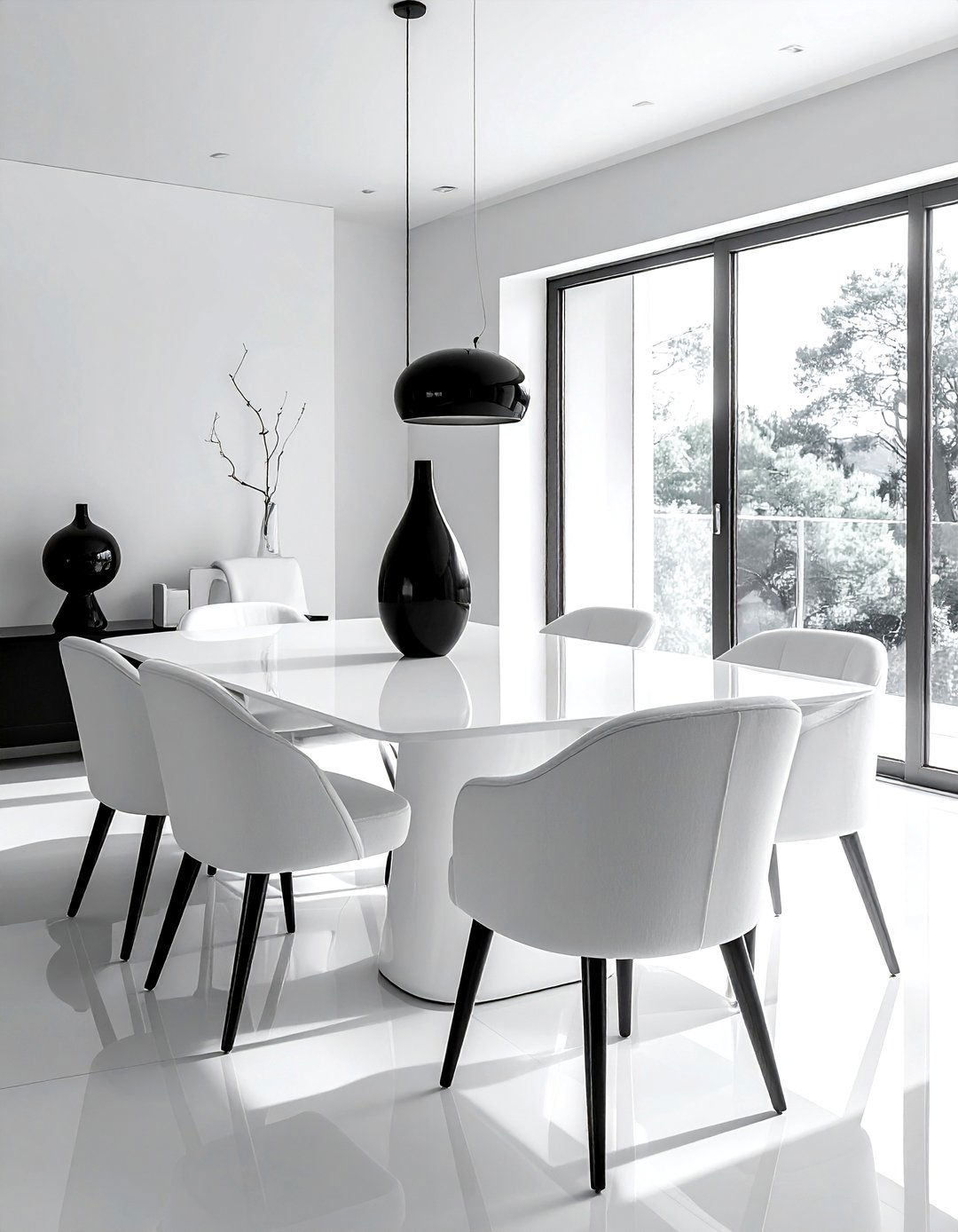 Minimalist slipcovered dining chairs - 30 slipcovered dining chair ideas