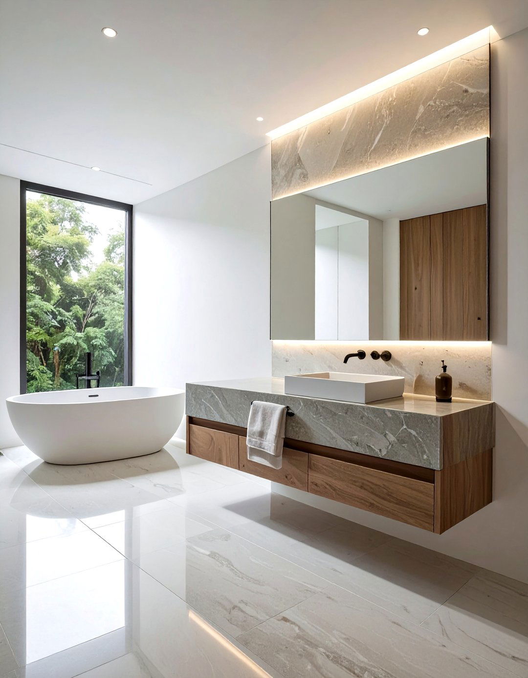 Minimalist soapstone bathroom - 30 soapstone bathroom ideas