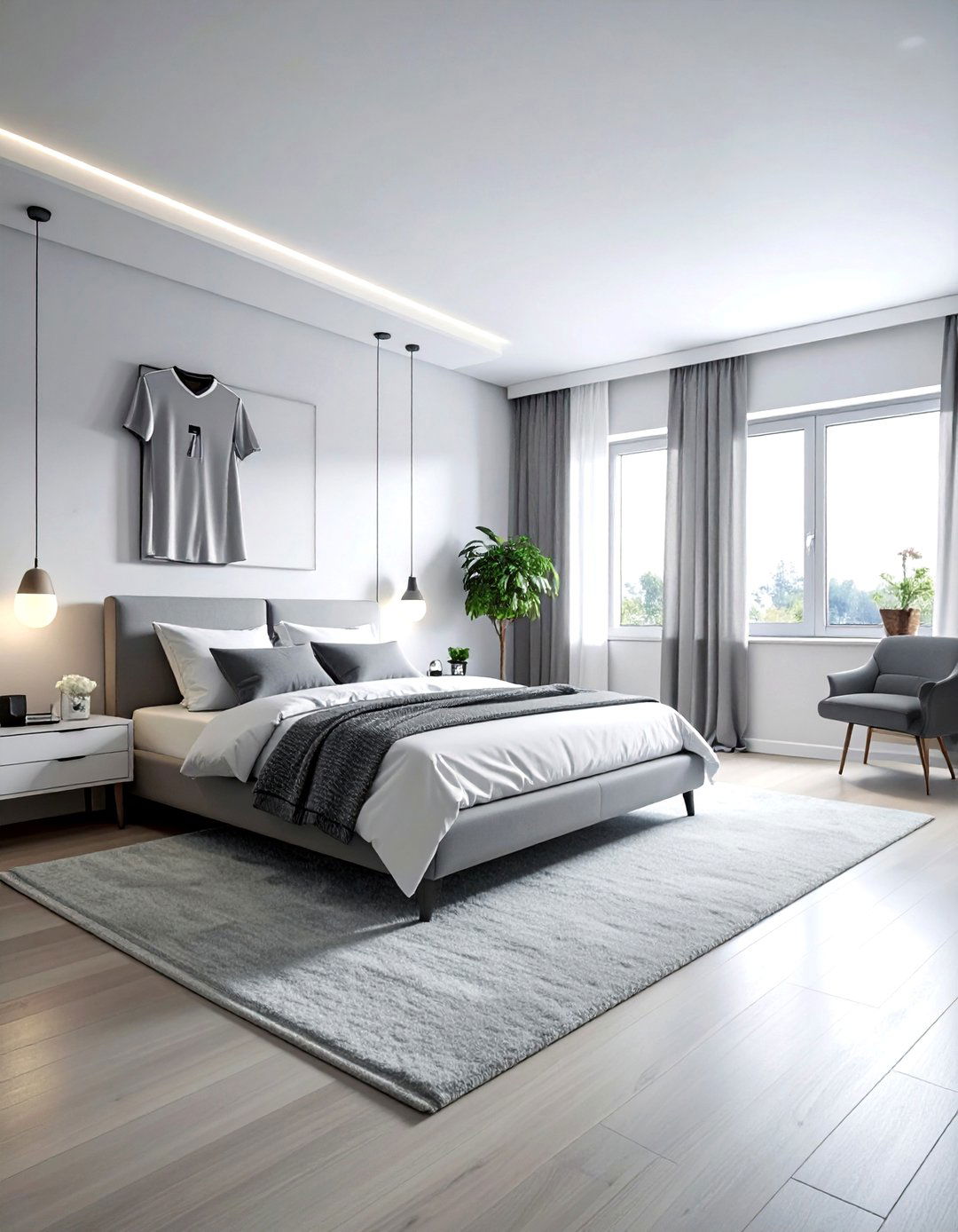 Minimalist soccer bedroom decor - 30 soccer bedroom ideas