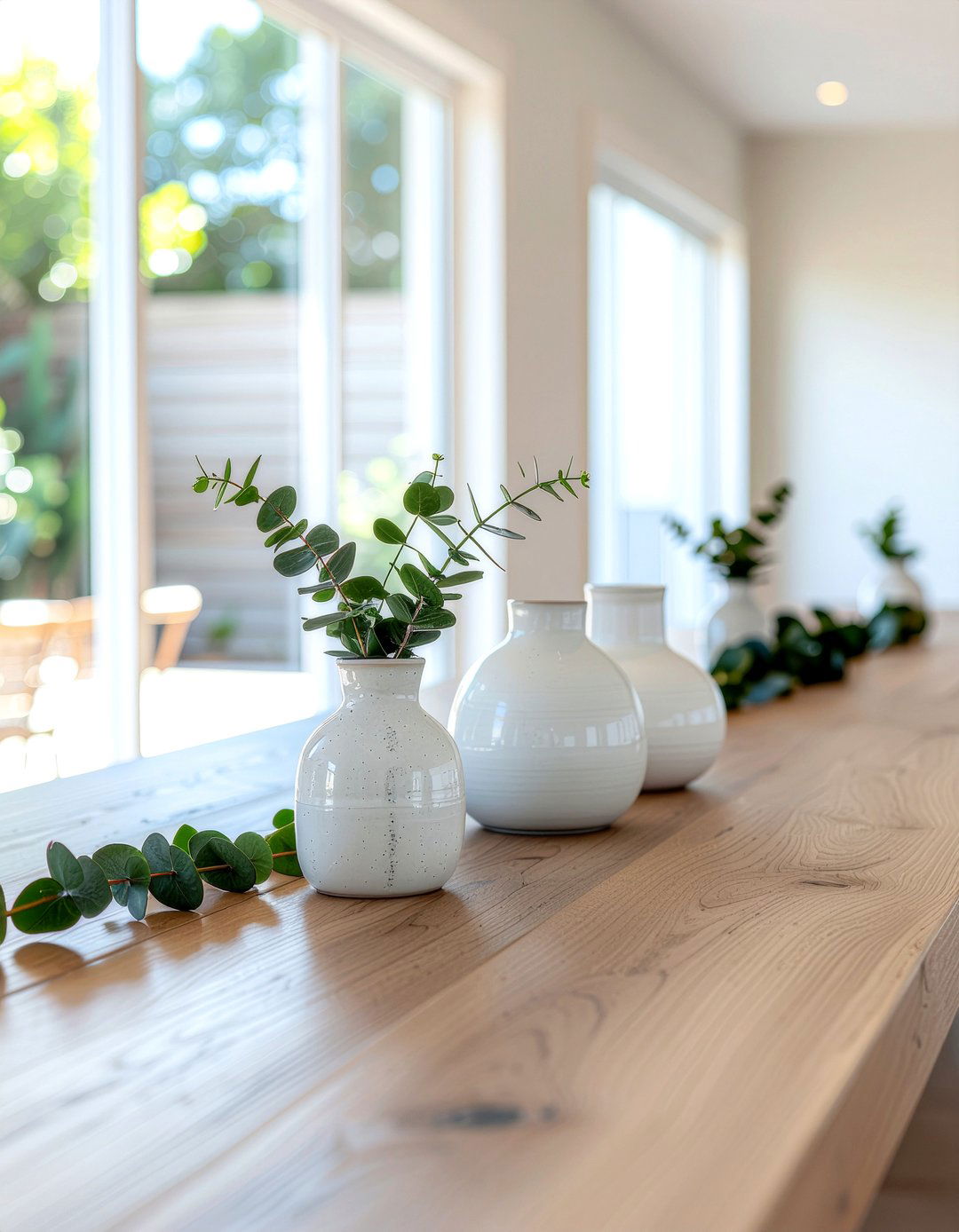 Minimalist table centerpiece - 30 dining room improvement ideas