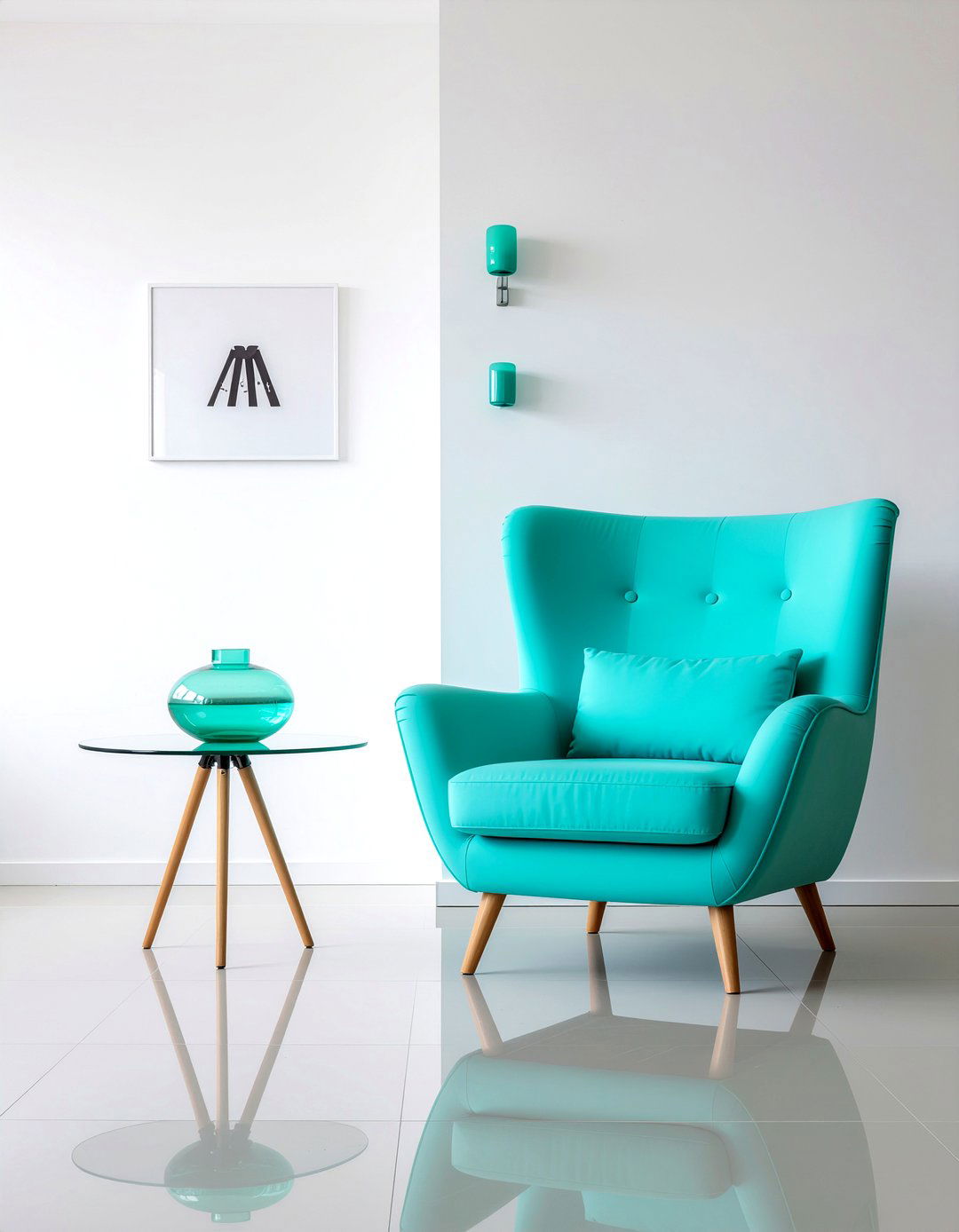 Minimalist turquoise living room - 30 turquoise living room ideas