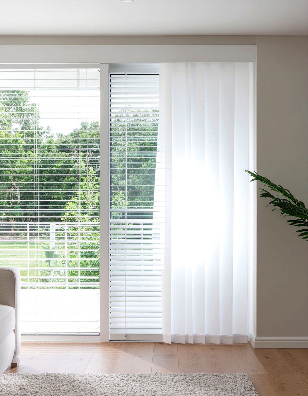 Minimalist vertical blinds - 30 living room vertical blinds