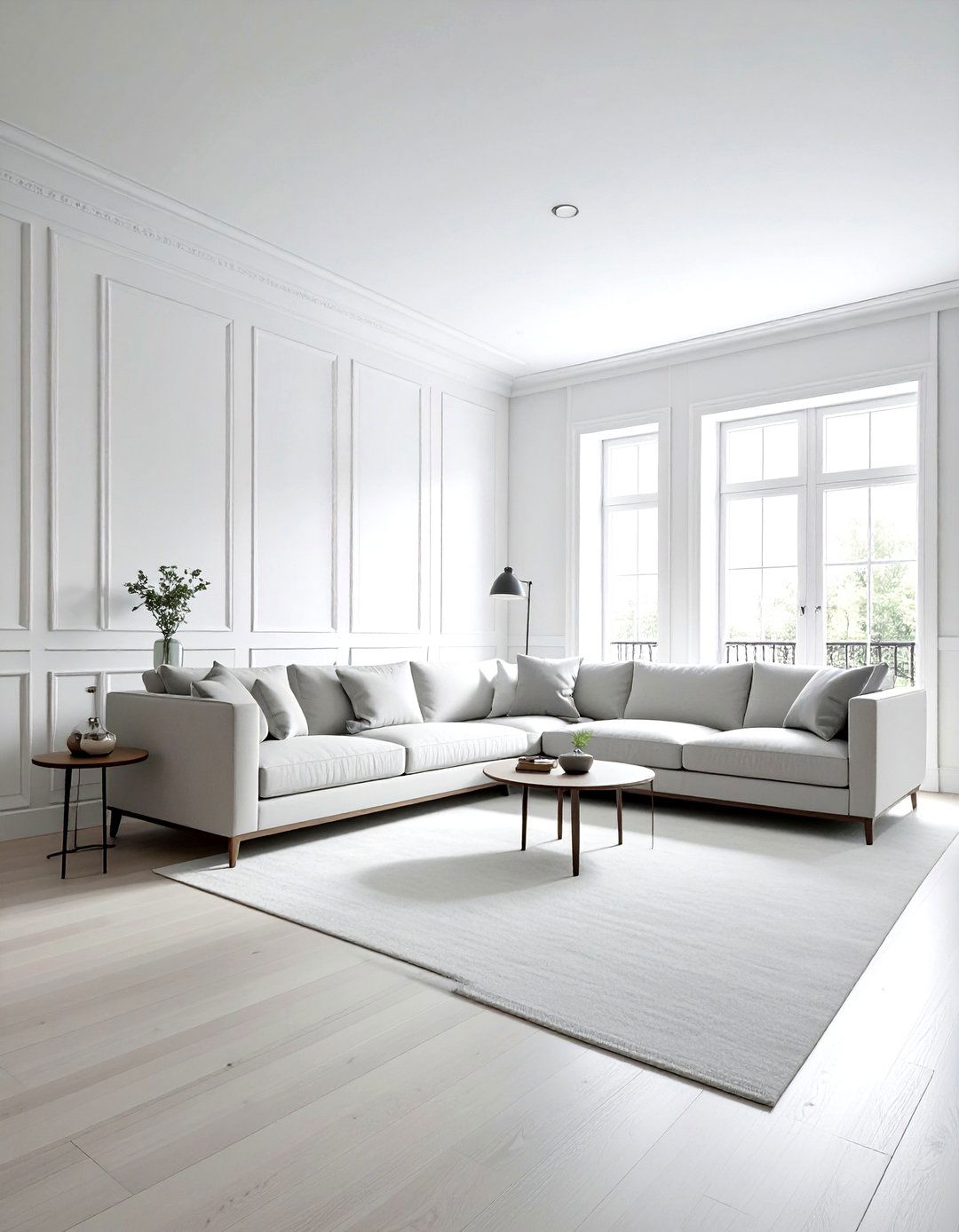 Minimalist wainscoting - 30 living room wainscoting ideas