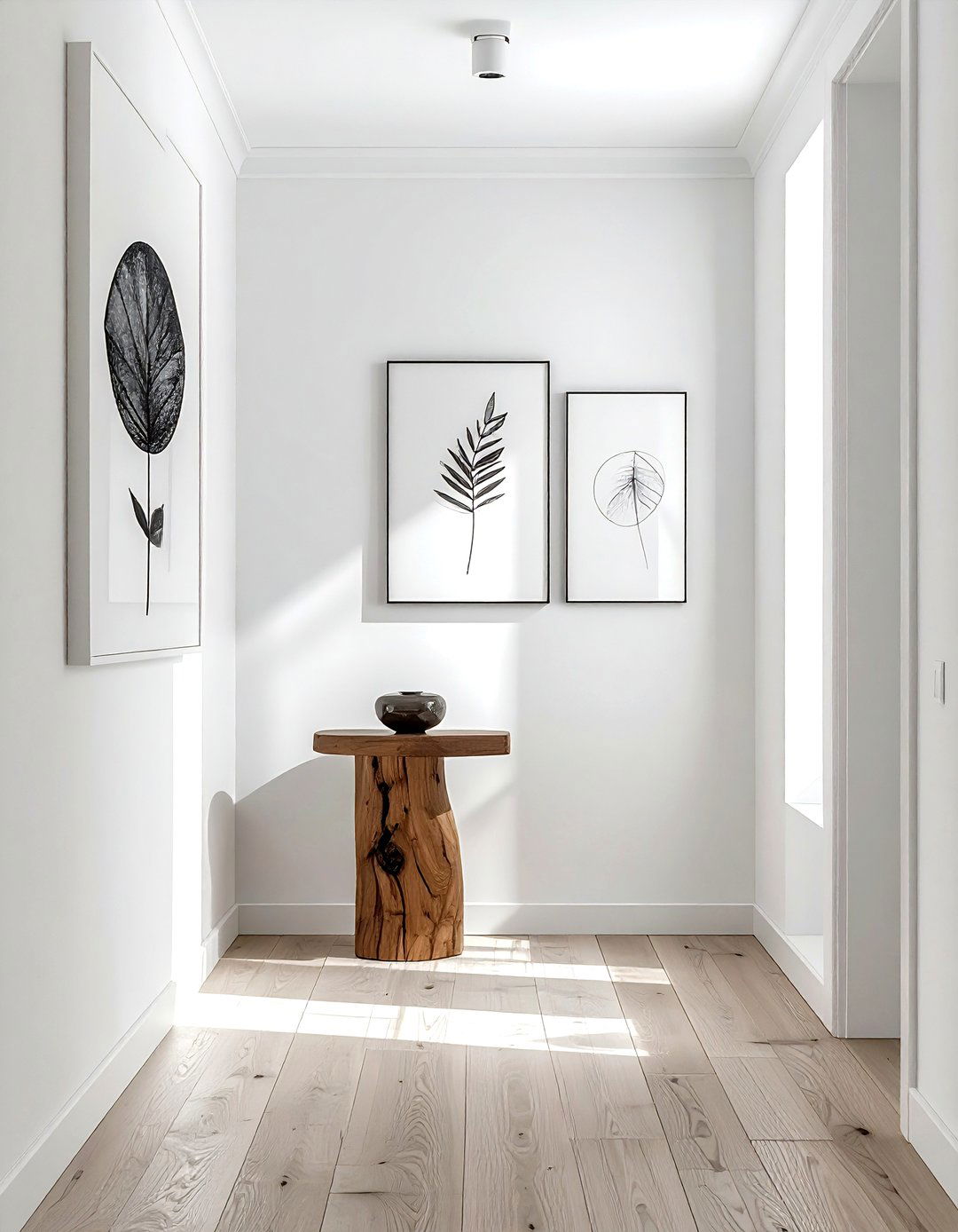 Minimalist wall art - 30 hallway wall decor ideas