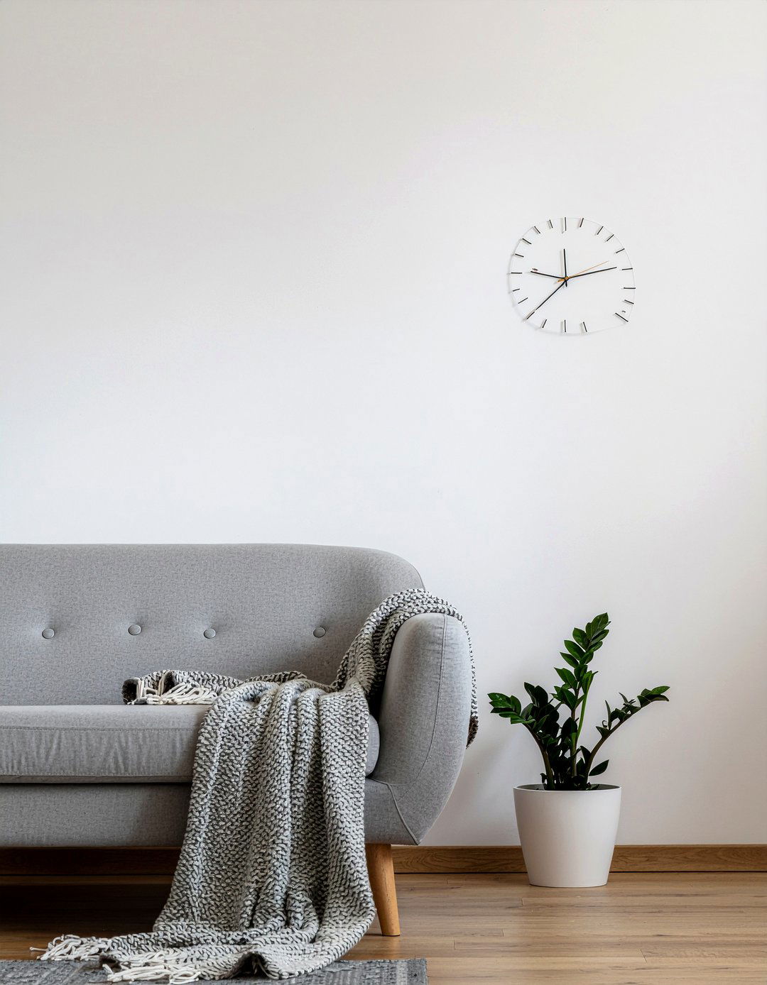 Minimalist wall clock - 30 living room wall clocks