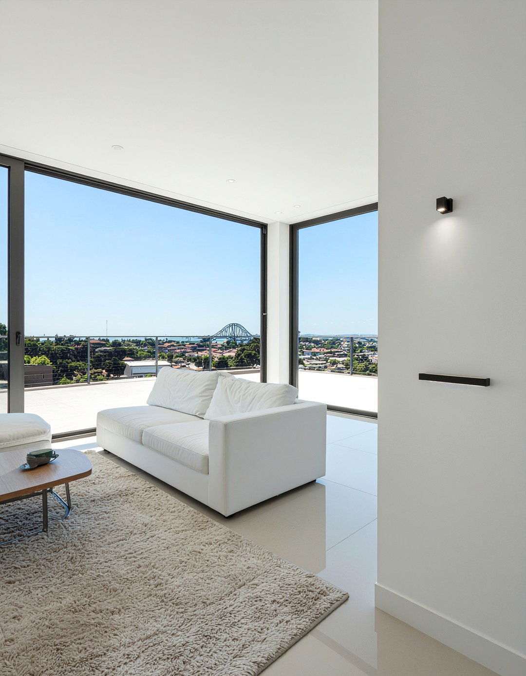 Minimalist wall sconce - 30 living room sconces