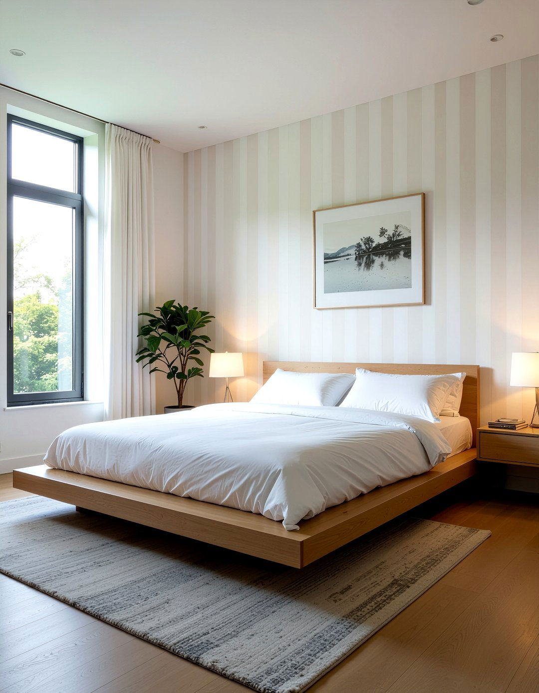 Minimalist wallpaper bedroom - 30 bedroom modern wallpapers