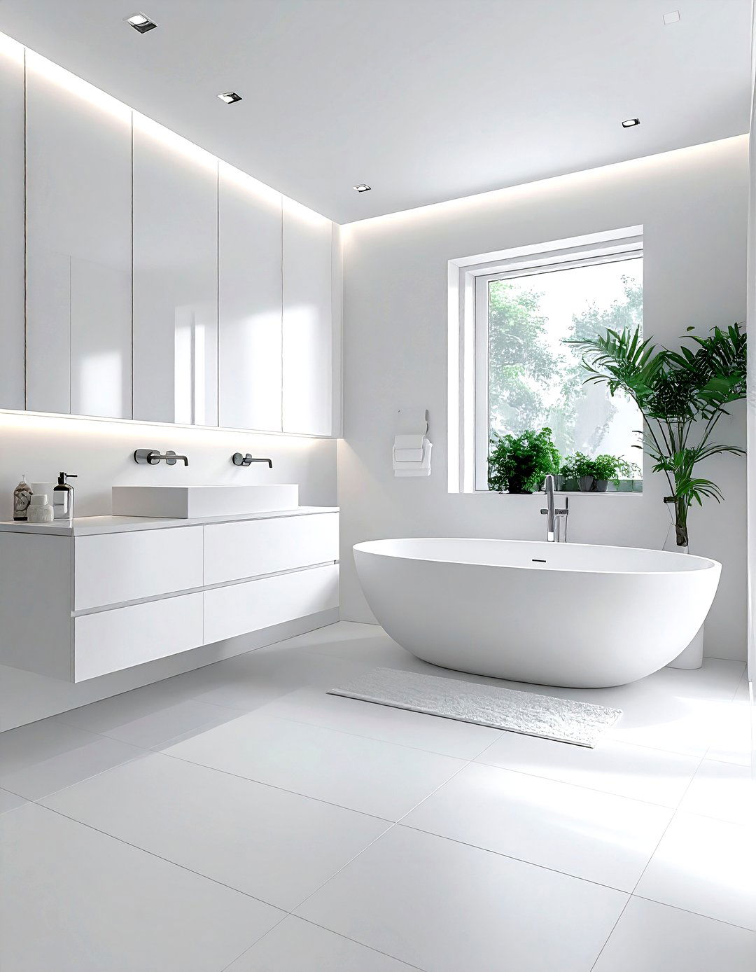 30 Creative White Bathroom Decor Ideas to Try Right Now