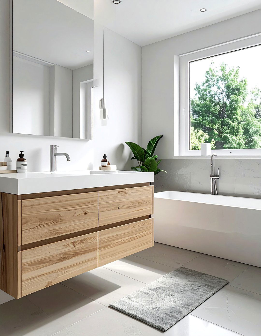 Minimalist widespread faucet - 30 widespread faucet ideas