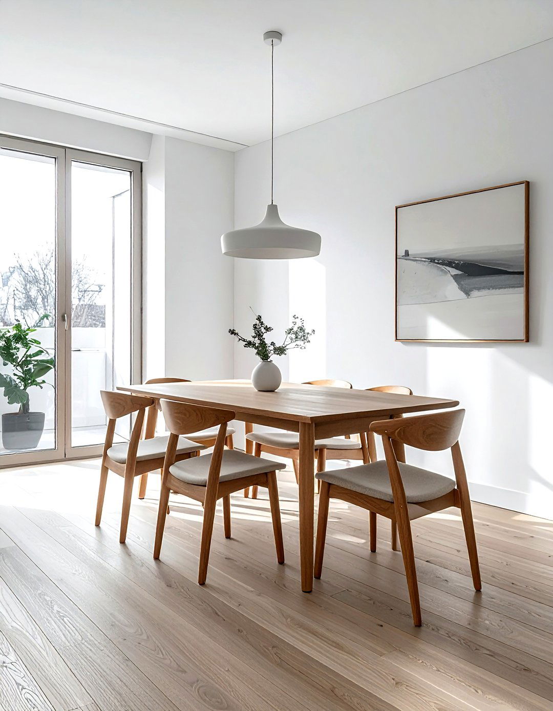 Minimalist wood chair - 30 wood dining chair ideas