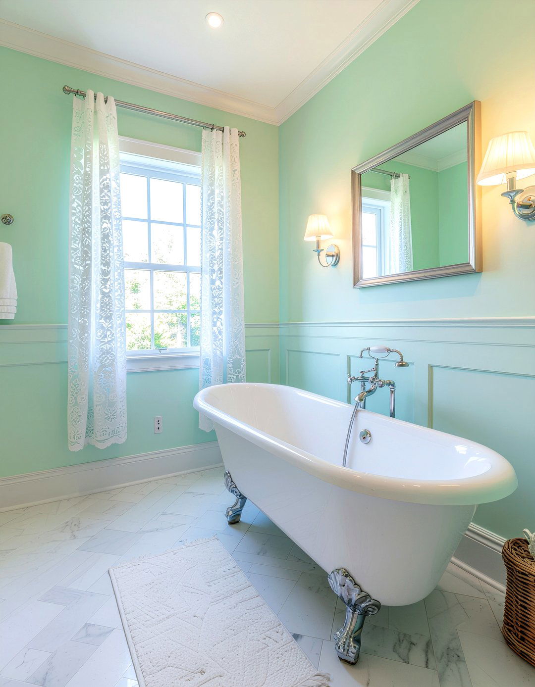 Mint Green Bathroom - 30 bathroom color ideas